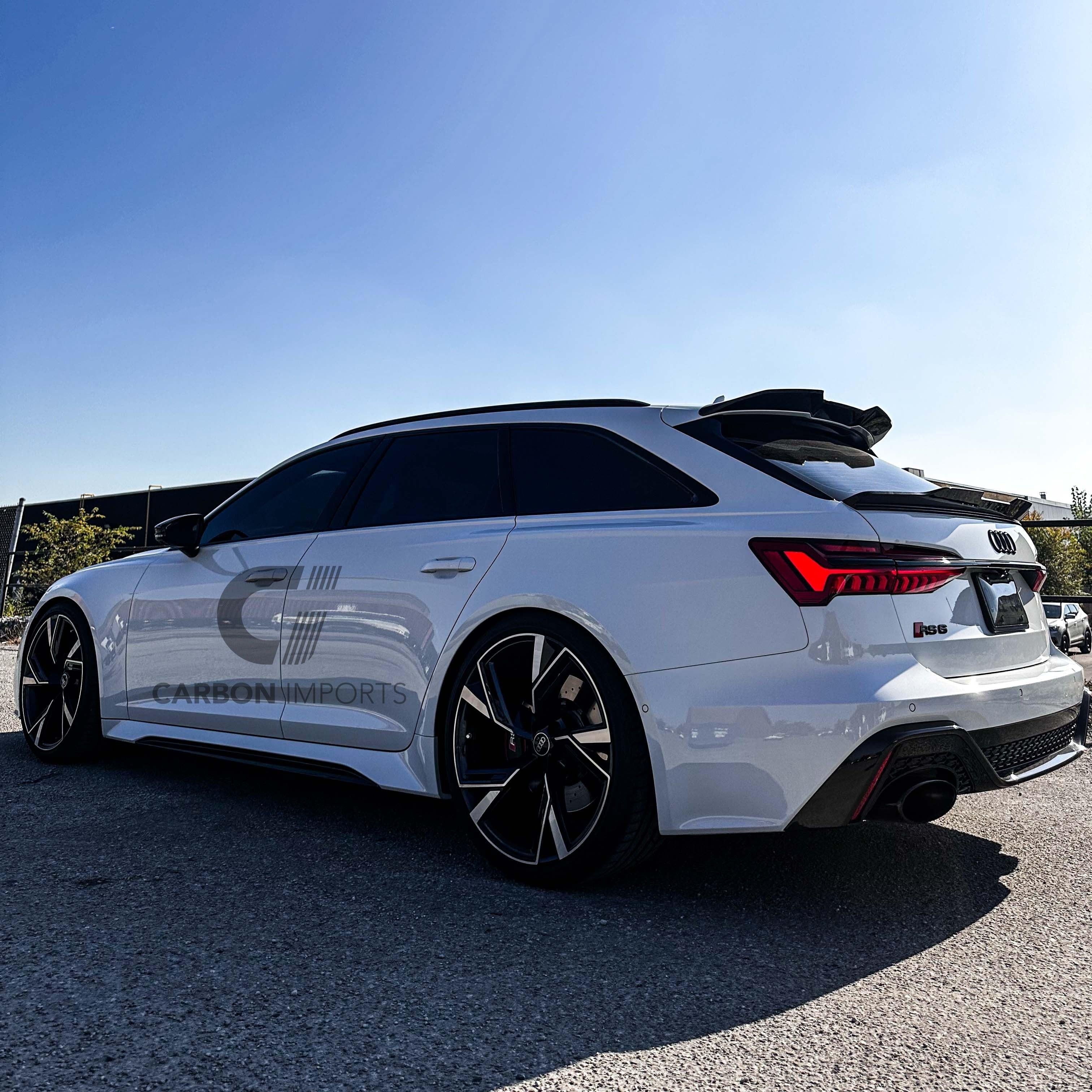 Audi RS6 C8 Carbon Fiber Trunk Lip 2020-2026 V2