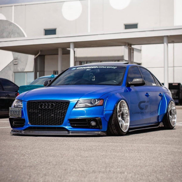 Audi S4/A4 S-Line B8 Carbon Fiber Front Lip 2009-2012