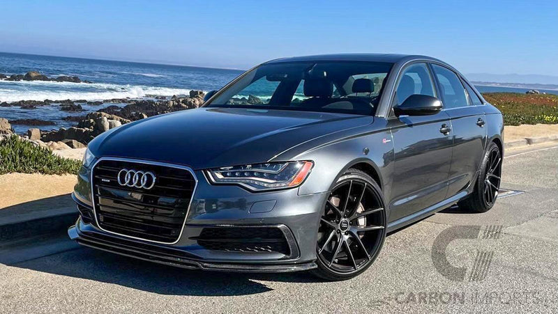 Audi S6/A6 S-Line C7 Carbon Fiber Front Lip 2012-2015