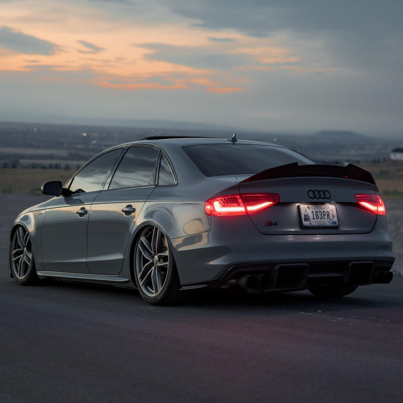 Audi S4 B8/B8.5 Carbon Fiber Trunk Lip 2009-2016 V4.5