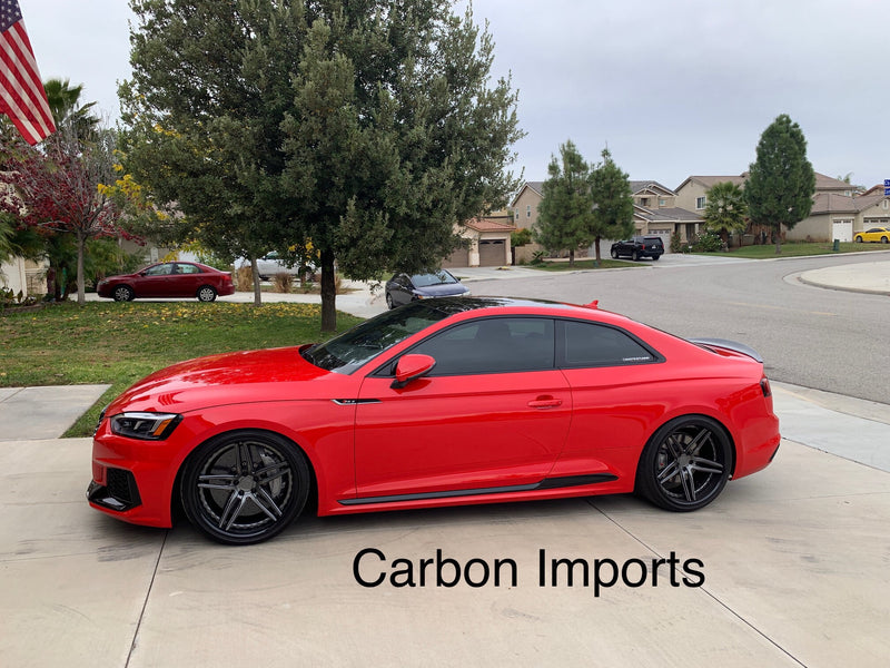 Audi A5/S5/RS5 2017-2023 B9/B9.5 Carbon Fiber Trunk Lip HighKick Version