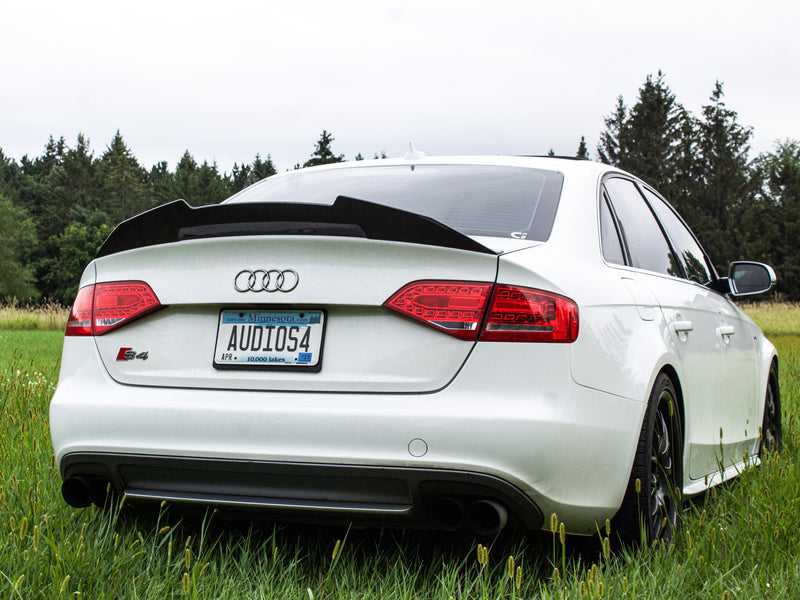 Audi S4 2009-2016 B8/B8.5  Carbon Fiber Trunk Lip V4.5
