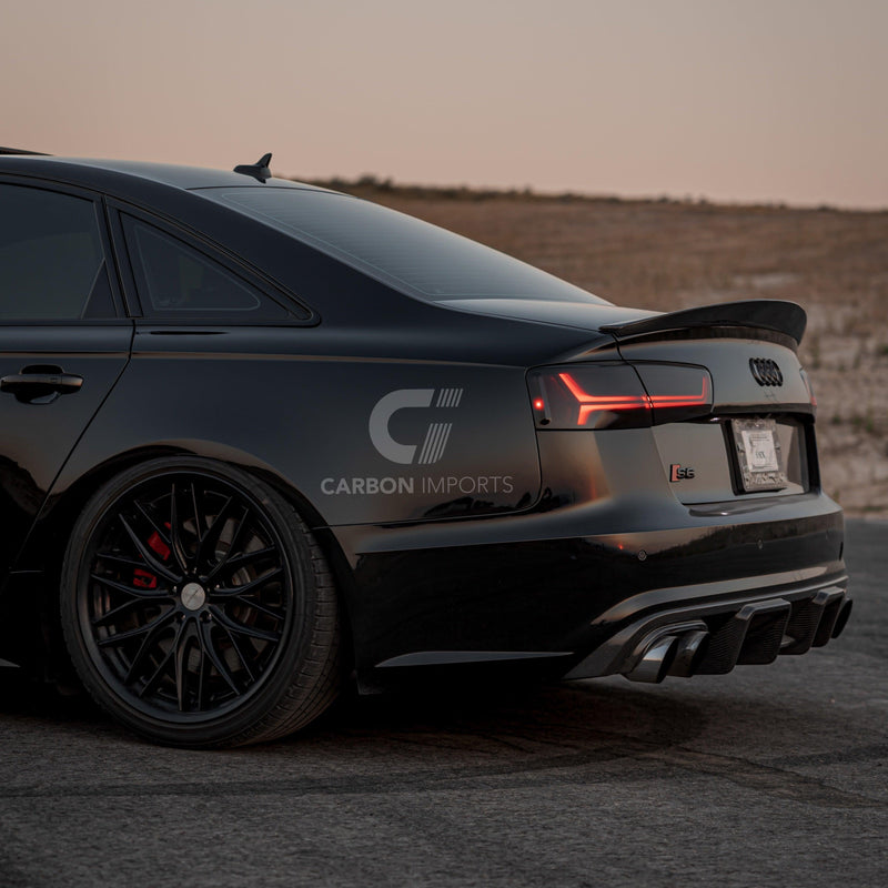 Audi S6/A6 S-Line C7.5 Carbon Fiber Rear Diffuser 2016-2018