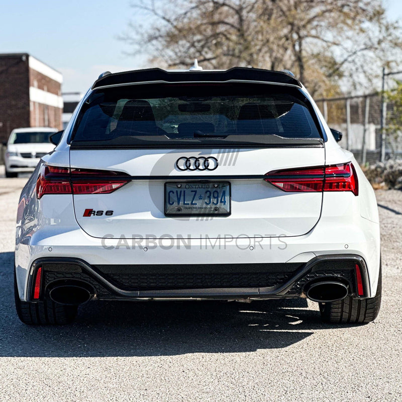 Audi RS6 C8 Carbon Fiber Roof Spoiler 2020-2025