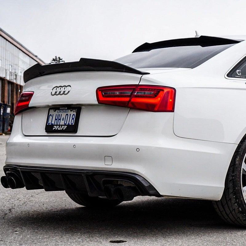 Audi A6/S6 C7/C7.5 Carbon Fiber Roof Spoiler 2012-2018 V2