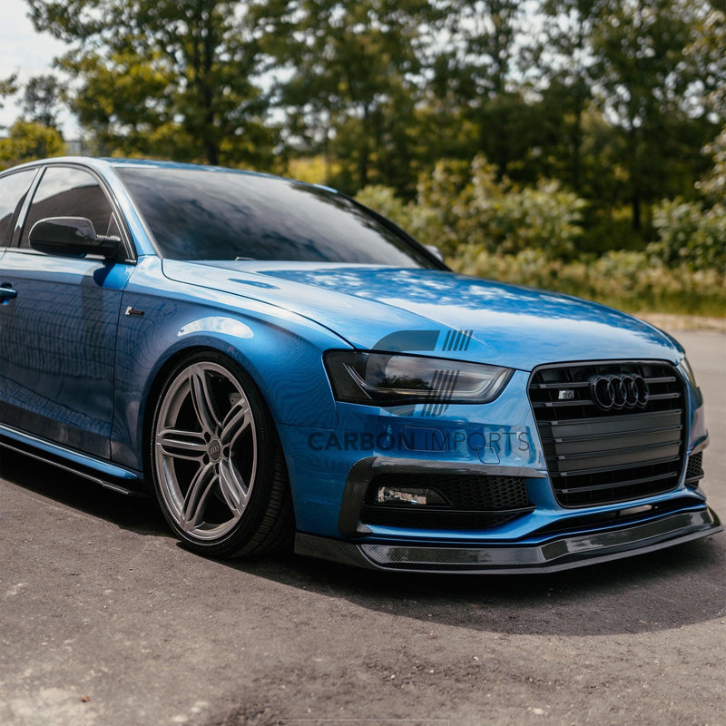 Audi S4 / A4 S Line 2013-2016 B8.5 Carbon Fiber Front Lip