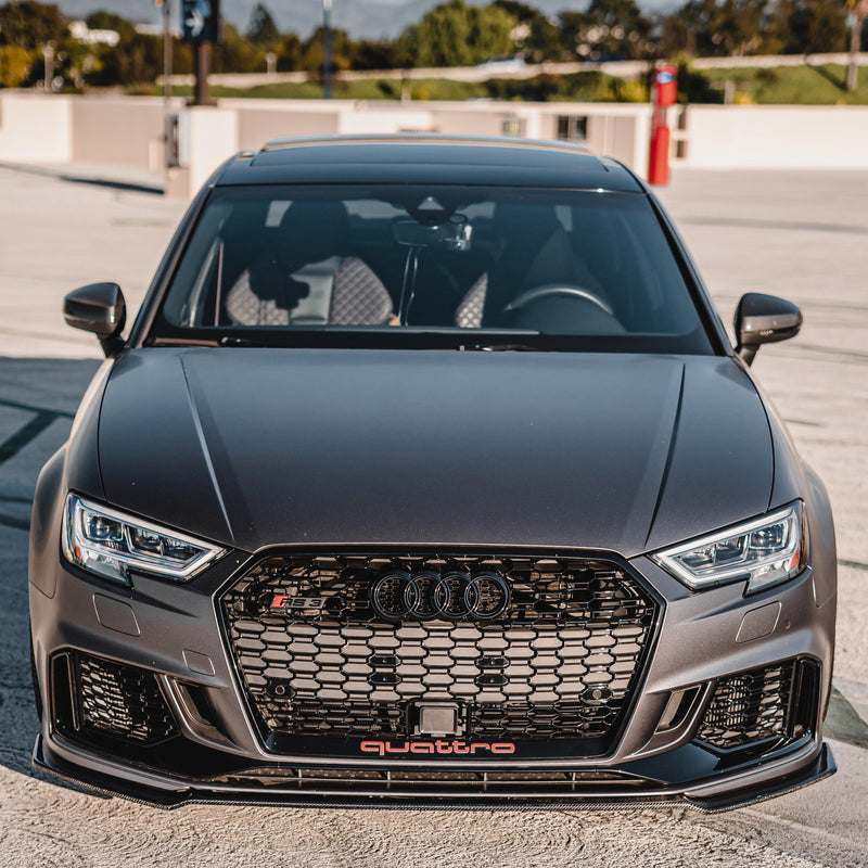 Audi RS3 Carbon Front Fiber Lip 2017-2020