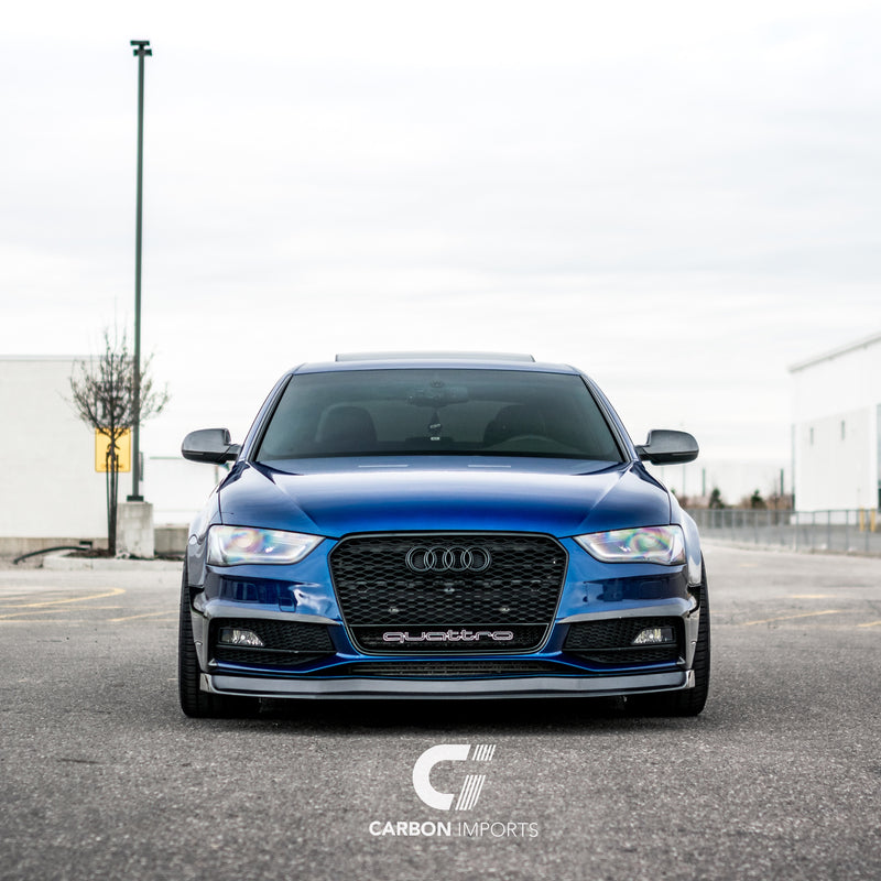 Audi S4/A4 S-Line B8.5 Carbon Fiber Fog Canards 2013-2016