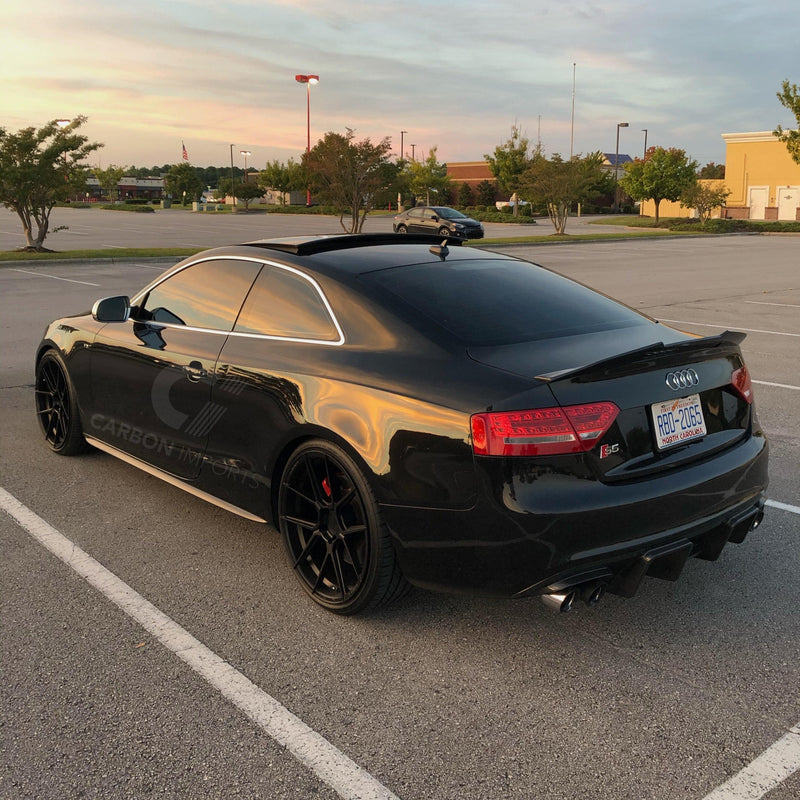Audi S5/A5 S-Line B8 Carbon Fiber Rear Diffuser 2007-2012
