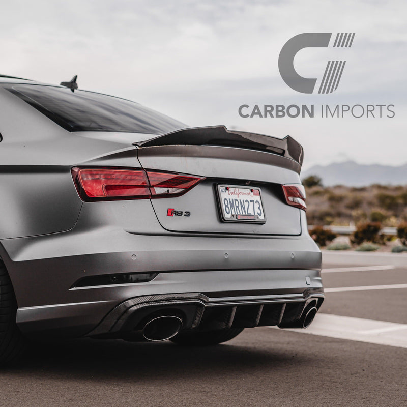 Audi RS3 8V Carbon Fiber Rear Diffuser 2017-2020