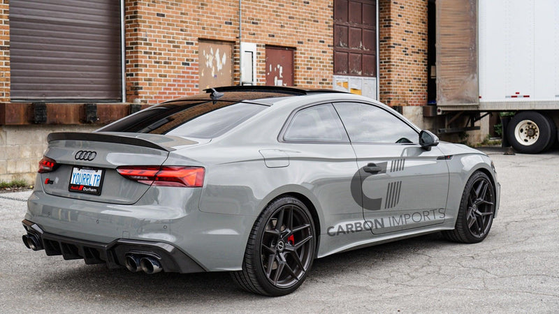 Audi A5/S5/RS5 2017-2023 B9/B9.5 Carbon Fiber Trunk Lip V1