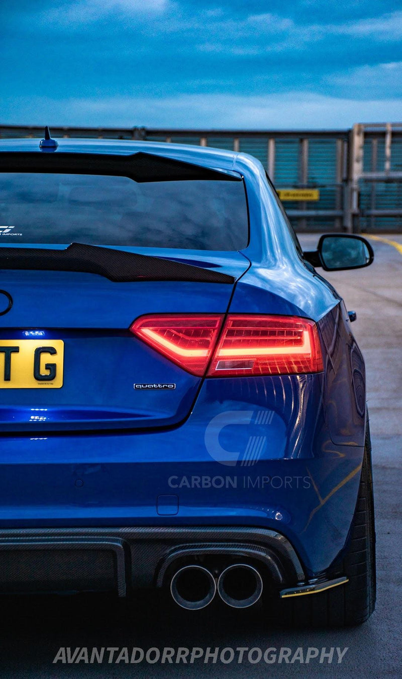 Audi A5/S5/RS5 Rear Roof Spoiler – Carbon Imports