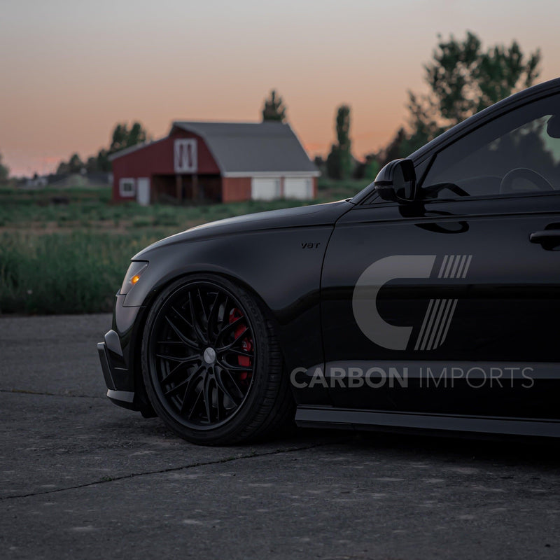 Audi S6 / A6 S-Line 2016-2018 C7.5  Carbon Fiber Fog Canards