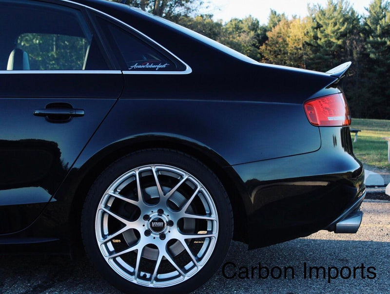 Audi S4 2009-2016 B8/B8.5  Carbon Fiber Trunk Lip HighKick Version