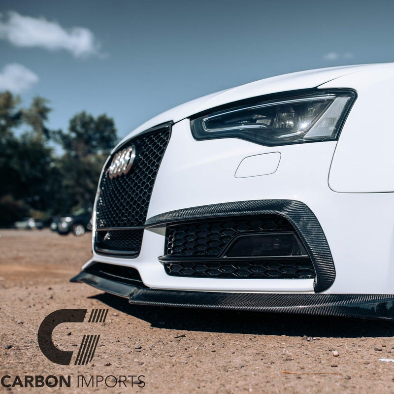Audi S5/A5 S-Line B8.5 Carbon Fiber Fog Canards 2013-2016