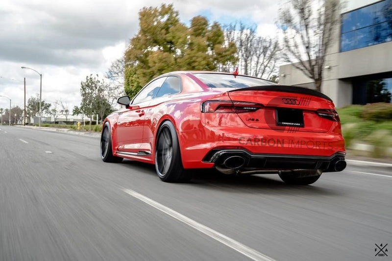 Audi A5 S5 RS5 4dr Sportback Carbon Fiber Trunk Spoiler 2019+