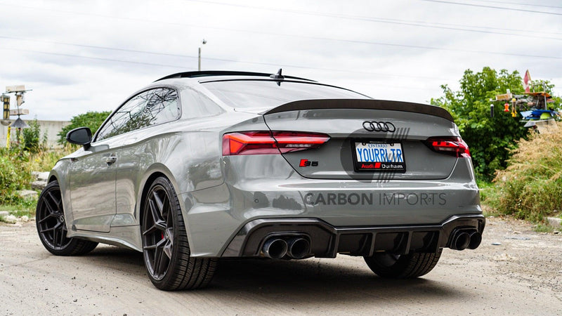 Audi S5 / A5 S-Line 2020-2023 B9.5 Carbon Fiber Diffuser