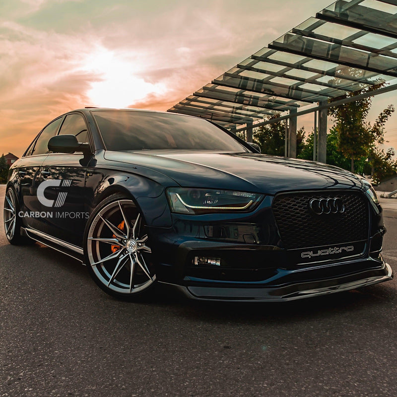 Audi S4 / A4 S Line 2013-2016 B8.5 Carbon Fiber Front Lip
