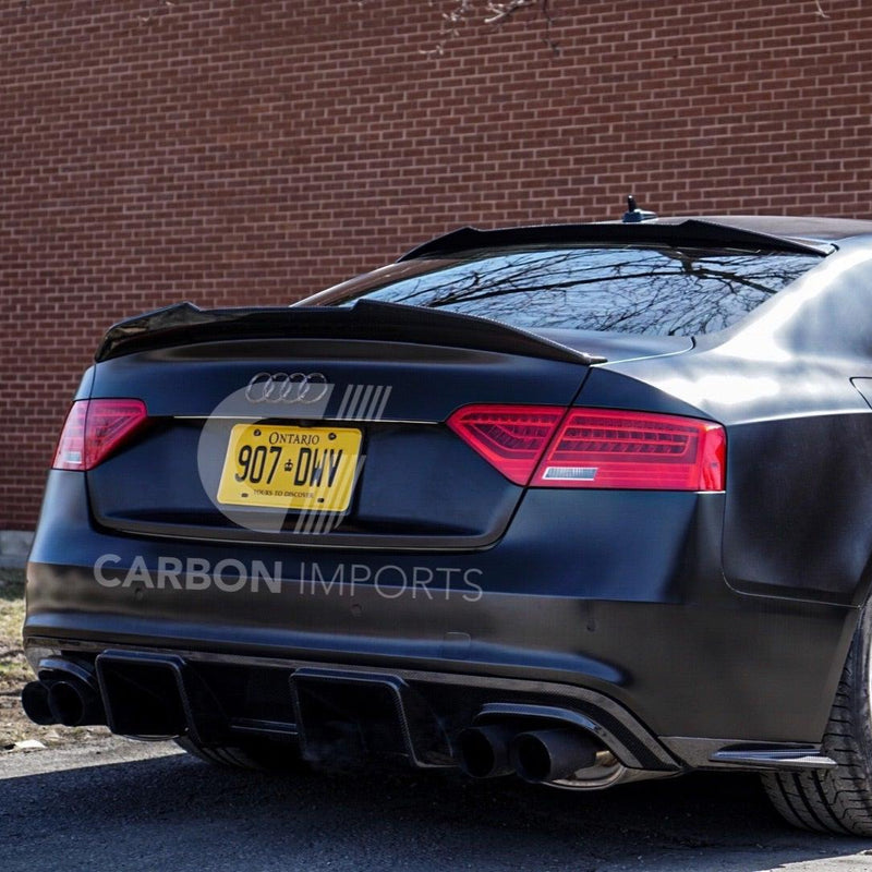 Audi A5/S5/RS5 B8/B8.5 Carbon Fiber Roof Spoiler 2007-2016
