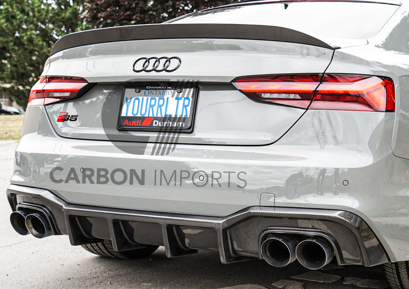 2018-2019 B9 Audi A5/S5 - CAP Carbon Fiber Diffuser - V2