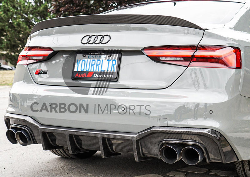 Audi S5 / A5 S-Line 2020-2023 B9.5 Carbon Fiber Diffuser