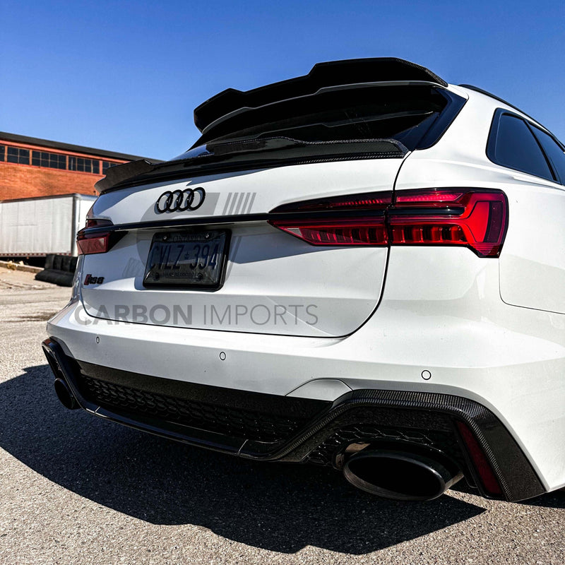 Audi RS6 C8 Carbon Fiber Roof Spoiler 2020-2024