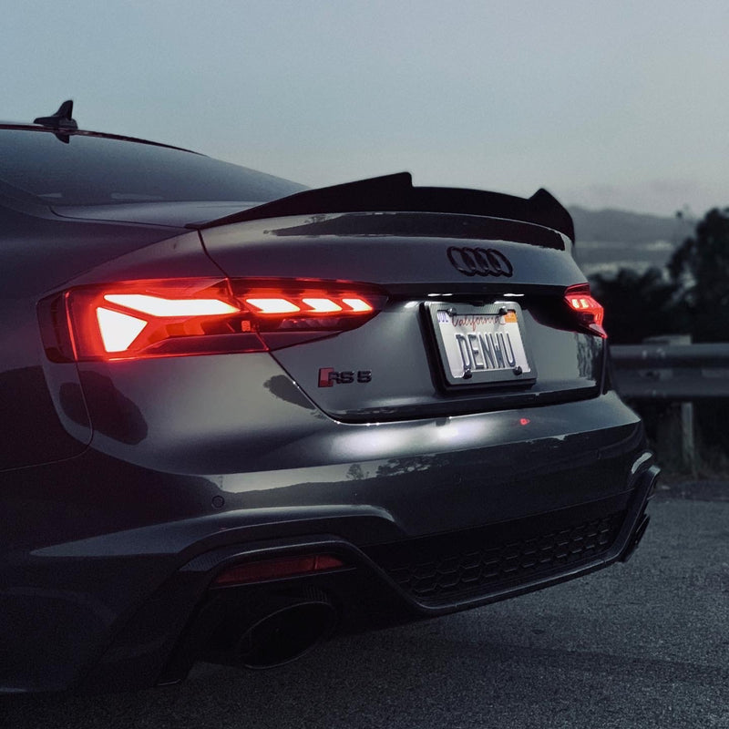 Audi A5/S5/RS5 2017-2023 B9 Carbon Fiber Trunk Lip V2