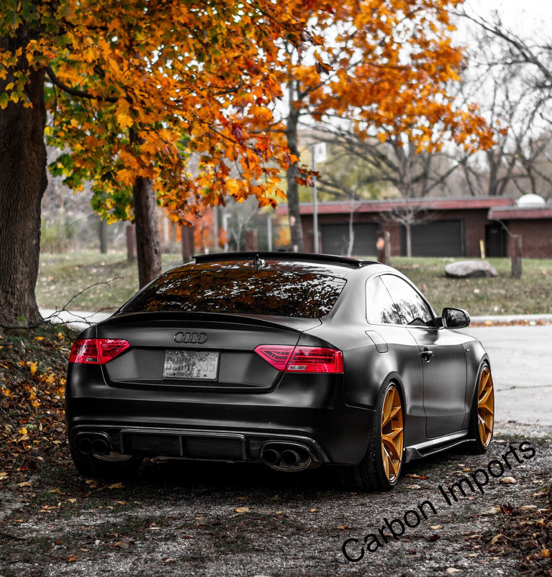 Audi A5/S5/RS5 B8 & B8.5 Carbon Fiber Side Skirts
