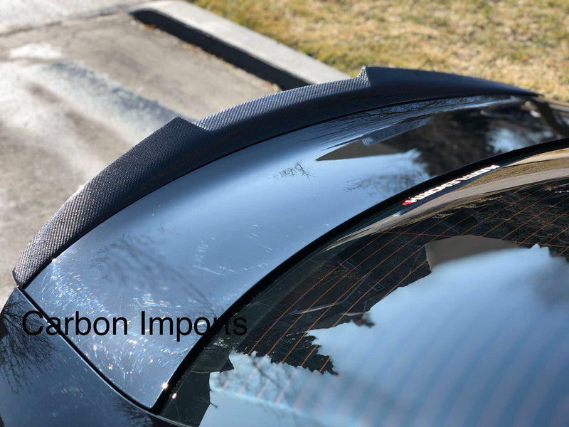 Audi A3/S3/RS3 Carbon Fiber Trunk Lip 2015-2020 V2