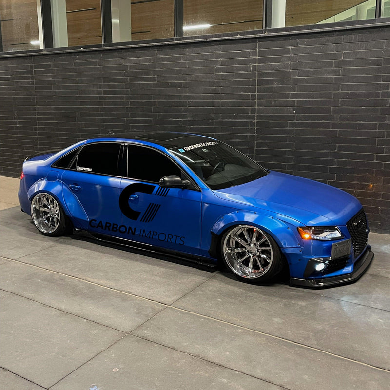 Audi S4/A4 S-Line B8 Carbon Fiber Front Lip 2009-2012
