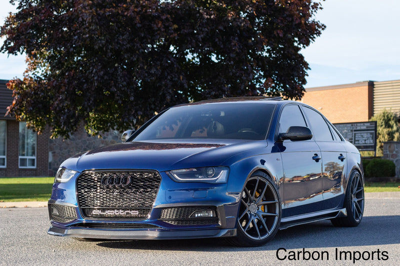 Audi A4/S4/RS4 B8 & B8.5 Carbon Fiber Side Skirts
