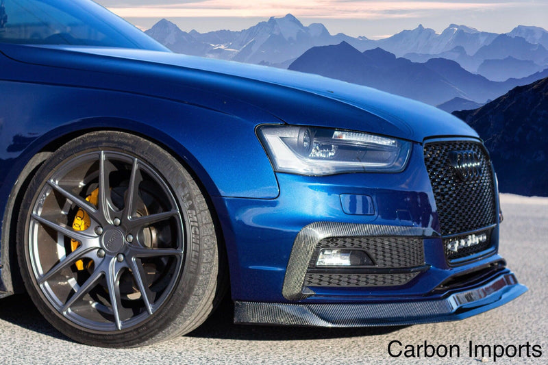 Audi S4 / A4 S Line 2013-2016 B8.5 Carbon Fiber Fog Canards