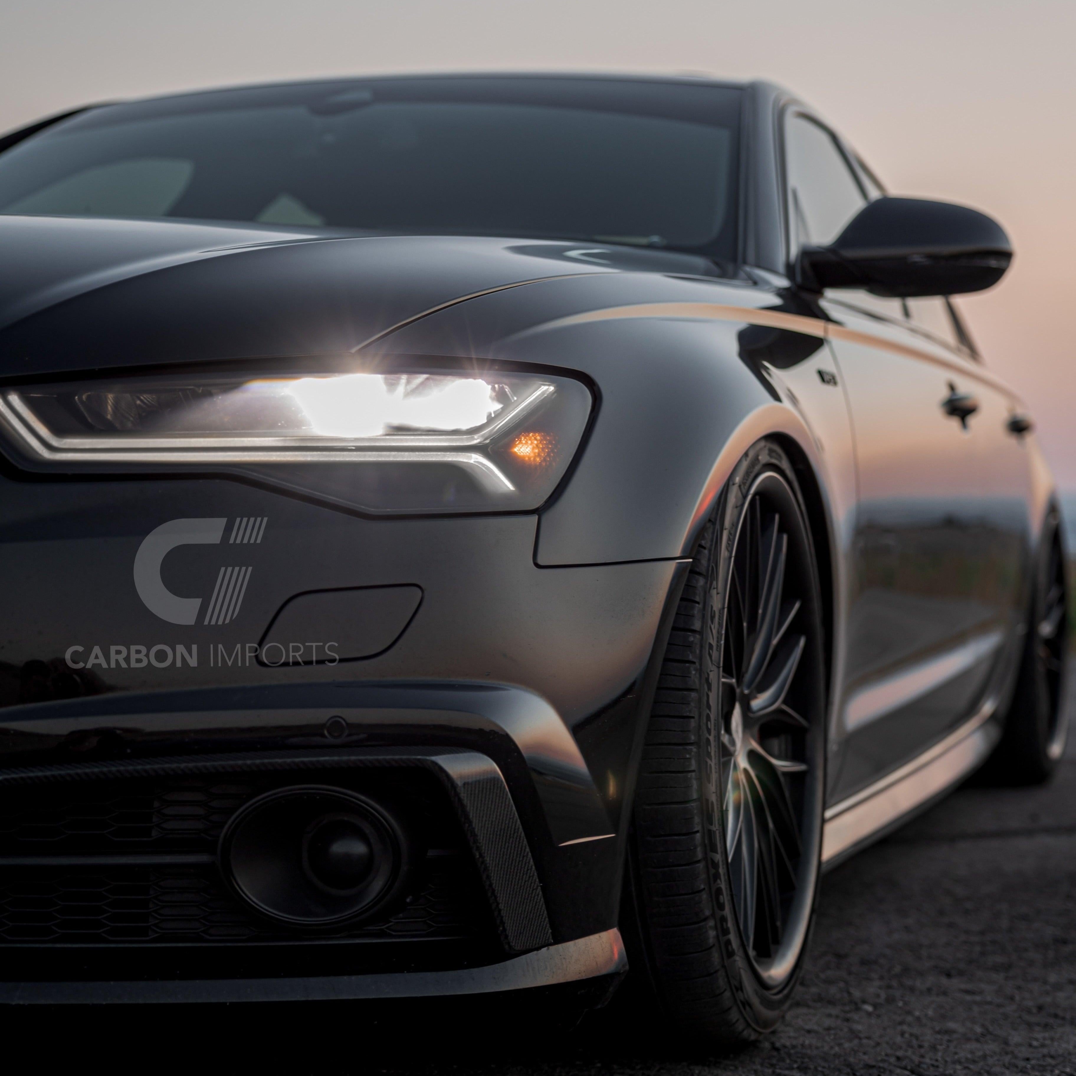 Audi S6/A6 S-Line C7.5  Carbon Fiber Fog Canards 2016-2018