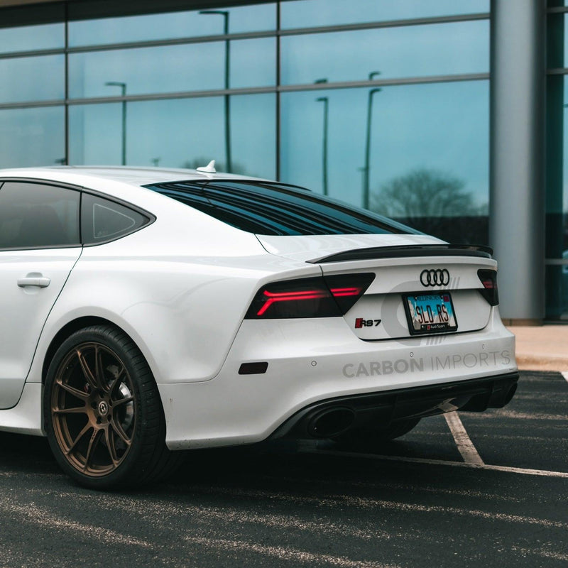 Audi A7/S7/RS7 C7/C7.5 Carbon Fiber Trunk Lip 2012-2018