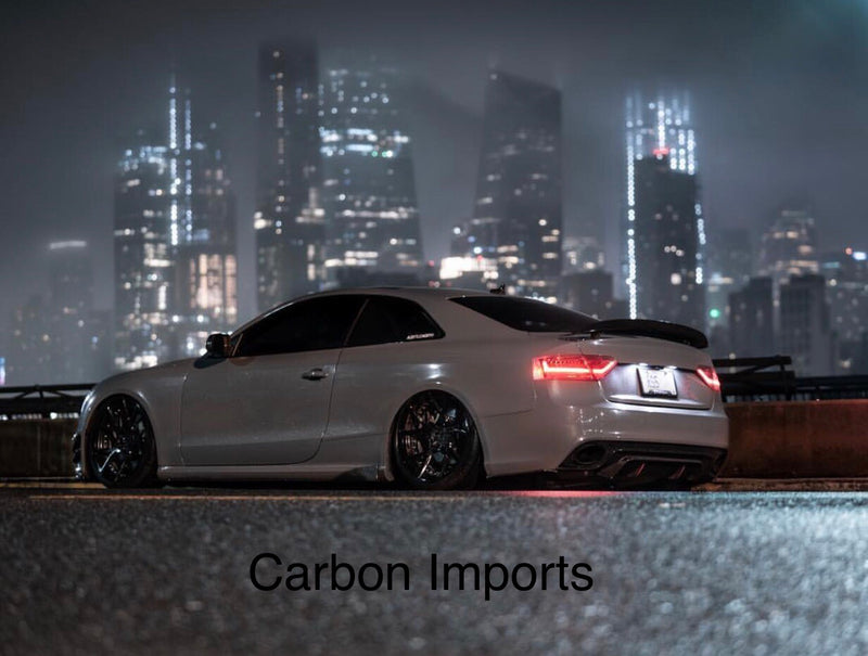 Audi A5/S5/RS5 B8 & B8.5 Carbon Fiber Side Skirts